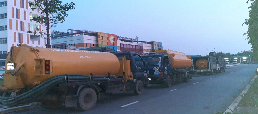 dịch vụ hút bùn vi sinh