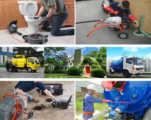 hoạt động thông tắc cống Đô Thị Xanh