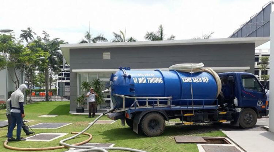 Hút hầm cầu tại Bình dương